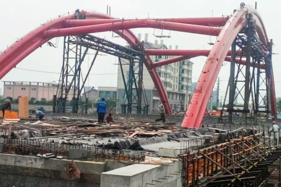 Tashan Road Steel Tubular Arch Bridge, Laian County