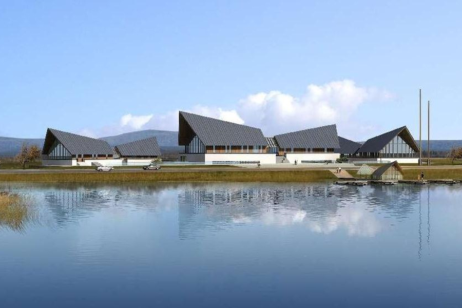 Yangcheng Lake turistservicesenter